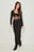 Keyhole Wrap Jersey Top
