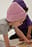 Organische Kinder-Beanie-Strickmütze
