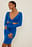 Langärmeliges Minikleid