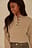 Gebreide sweater met col