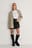 Knot Front PU Skirt