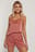 Lace Edge Night Satin Singlet