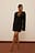 Robe mini à lacet