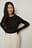 Long Sleeve Babylock Round Neck Top