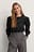 Bluse Med Lange Mansjetter Og Rund Utringning