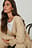 Long Knitted Wrap Cardigan