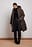 Veste longue matelassée