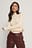 Long Sleeve Ribbed Polo Top