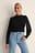 Long Sleeve Frill Neck Blouse