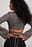 Long Sleeve Wrapped Top