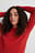 Long Sleeve Glitter Knitted Sweater