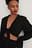 Marked Shoulder Tie Top