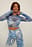 Mesh Long Sleeve Top