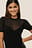 Mesh Puff Sleeve Body