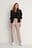 Pantalon de costume taille mi-haute