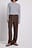 Mid Waist Pleated Suit Pants