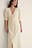 Taille Midi Robe En Lin