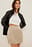Jupe courte en satin