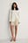Mini Structured Smocked Skirt