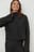 Mock Neck Plissé Shirt