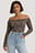 Off-Shoulder-Topp Med Lång Ärm