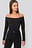 Off Shoulder Long Sleeved Top