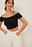Schulterfreies Top