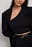 One Shoulder Crop Rib Top