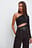 One Shoulder Cut Out Top