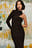 One Shoulder Draped Maxi Dress