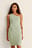 One Shoulder Rib Mini Dress