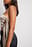 One Shoulder Trumpet Sleeve Blouse