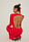 Open Back Long Sleeved Maxi Dress