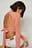 Open Back Ribbed Knitted Sweater
