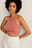 Bio geripptes Cropped Tank-Top