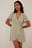 Overlap Mini Dress
