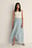Overlap Printed Maxi Skirt