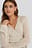 Overlap Rib Detail Knitted Sweater