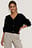 Oversized cropped vest
