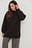 Lång oversize hoodie med ficka