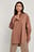 Chemise surdimensionnée à poches