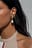 Pearl Pendant Chubby Hoops