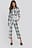 Plaid Belted Suit Pants