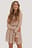 Robe Taille Plissée Élastique