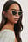 Pointy Edge Squared Cateye Sunglasses