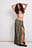 Print Wrapped Maxi Skirt