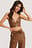 Top Court En Faux Cuir