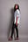 PU Slit Detail Leggings