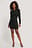 Robe Dos Plongeant Manches Bouffantes