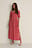 Puff Sleeve Midi Dress